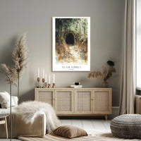 Cu Chi Tunnels Watercolor Travel Poster PosterGoat