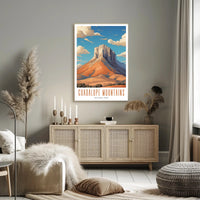 Guadalupe Mountains National Park Poster Scenic Print