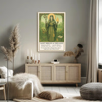 Saint Brigid of Ireland Poster PosterGoat