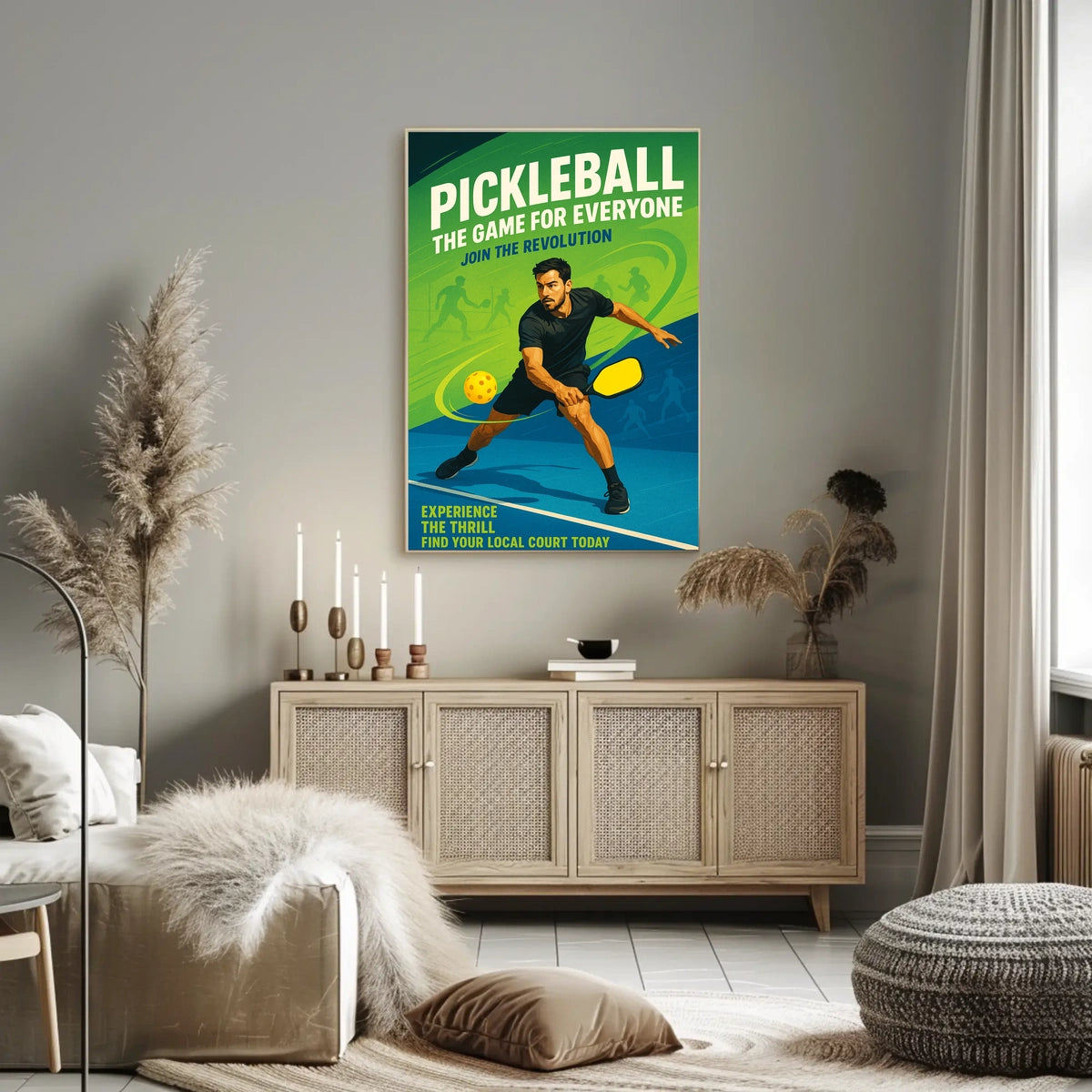 Pickleball Revolution Poster