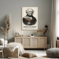 Martin Van Buren 8th President of the United States Reflections Poster