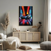Futuristic Automotive Elegance Poster PosterGoat
