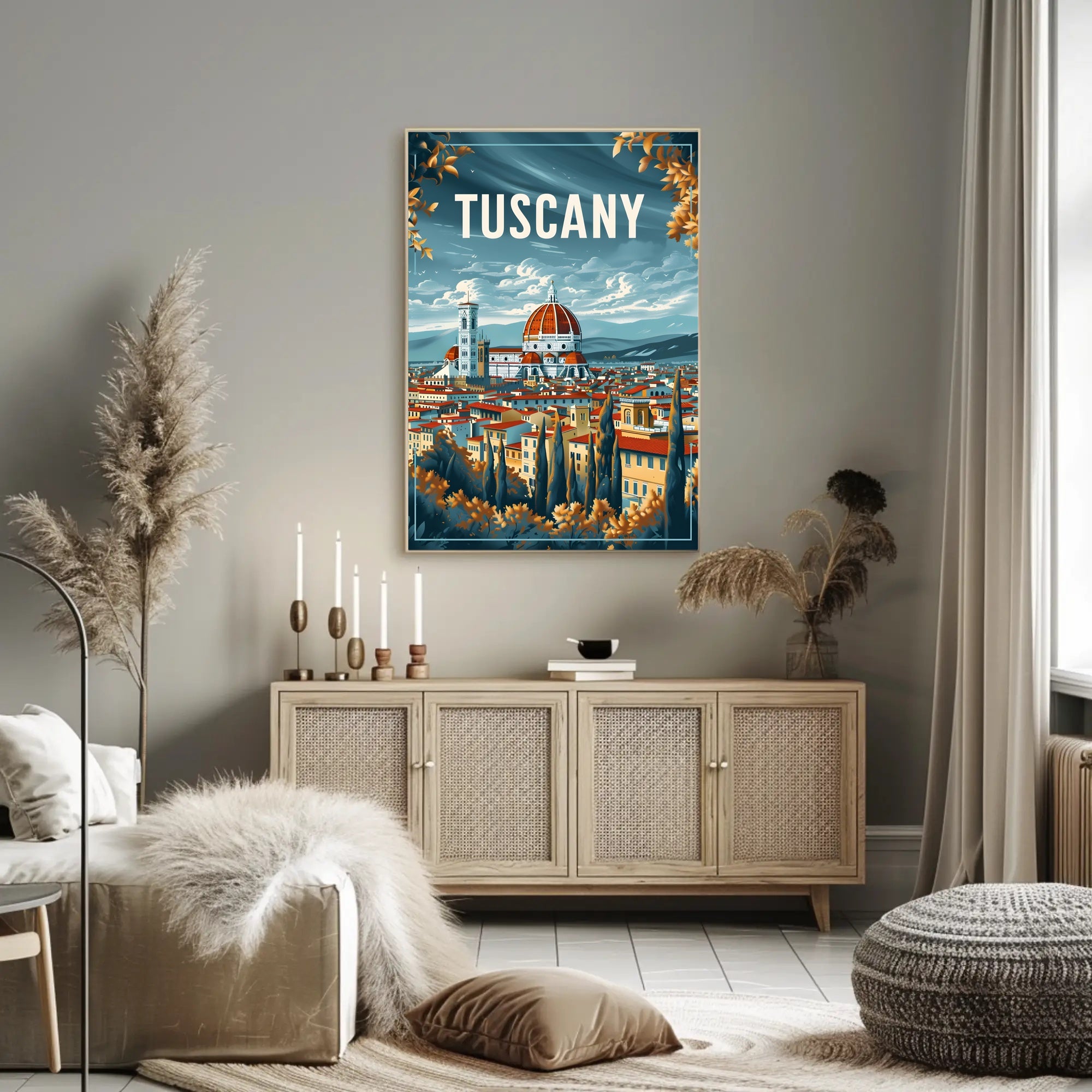 Discover Tuscany Poster