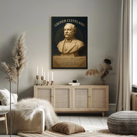 Grover Cleveland 24th President Poster