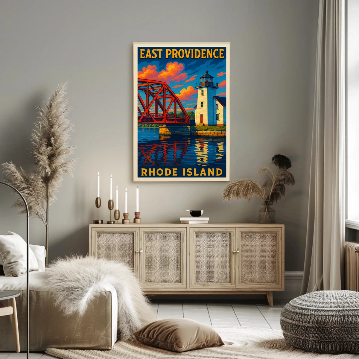 East Providence Rhode Island Poster