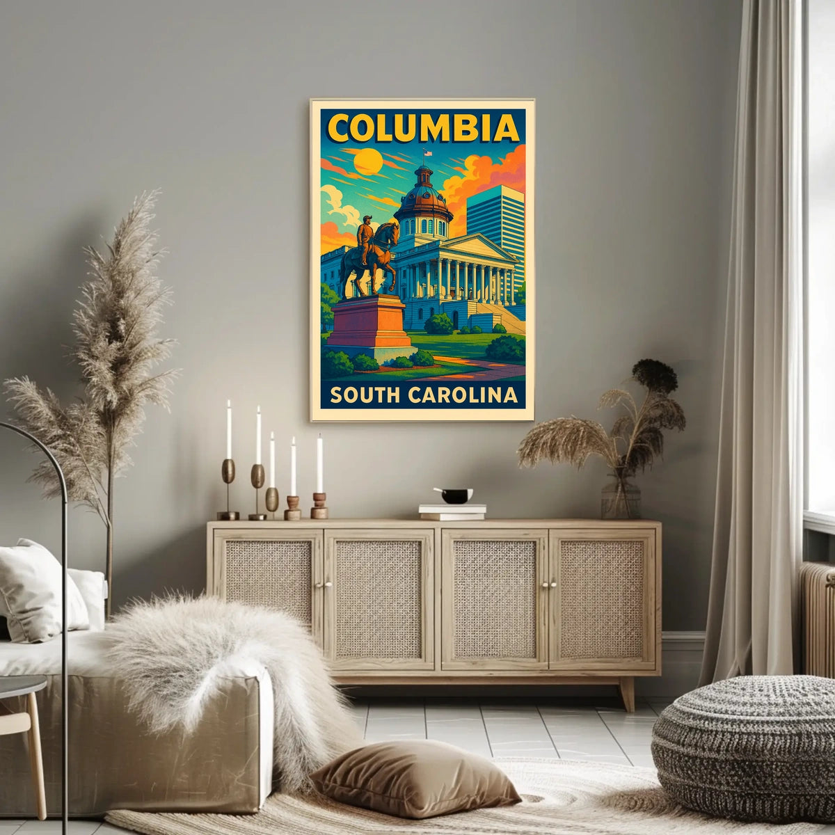 Columbia, South Carolina Poster