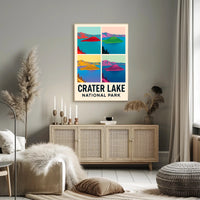Crater Lake National Park Poster