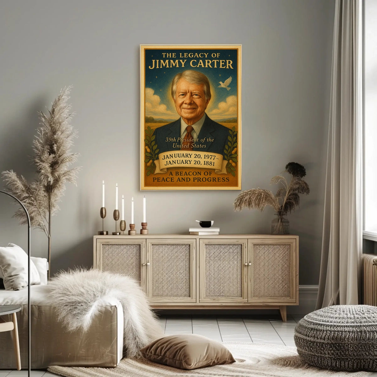 Jimmy Carter 39th President Poster