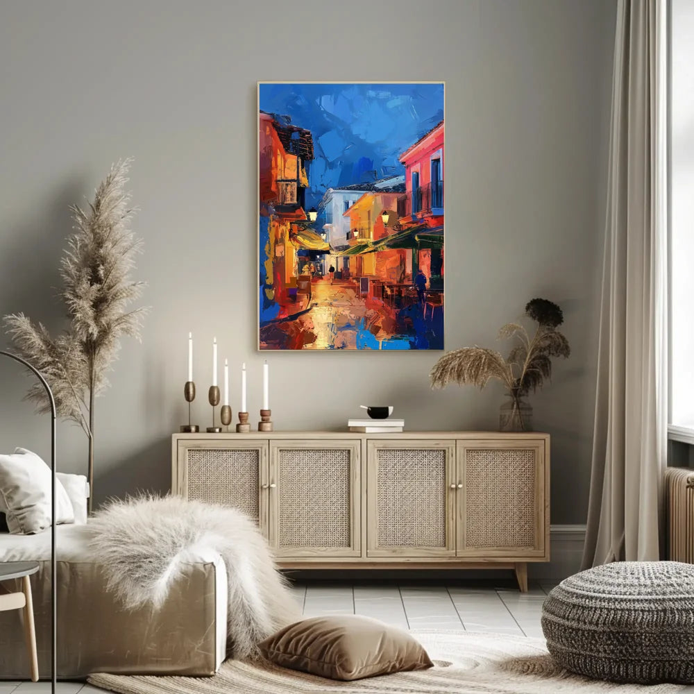 Vintage Parisian Landmarks Art Deco Poster