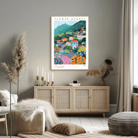 Vibrant Floral Paradise Poster PosterGoat