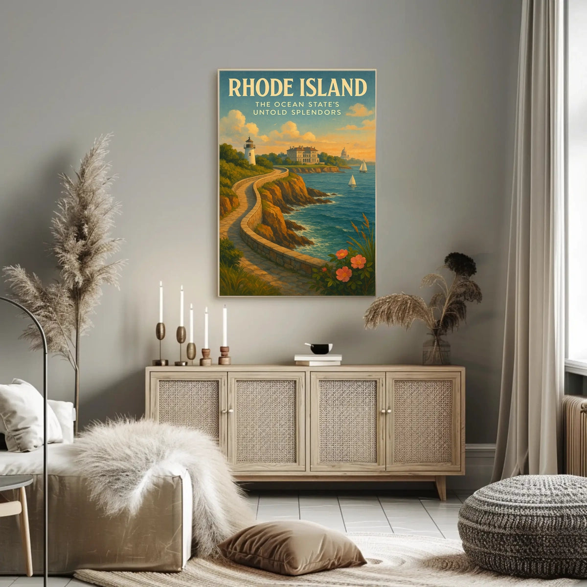 Rhode Island The Ocean StateS Untold Poster