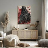 The Enigmatic Figure Art Poster Decor for Home and Office PosterGoat
