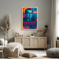Richard Nixon 37th President Poster