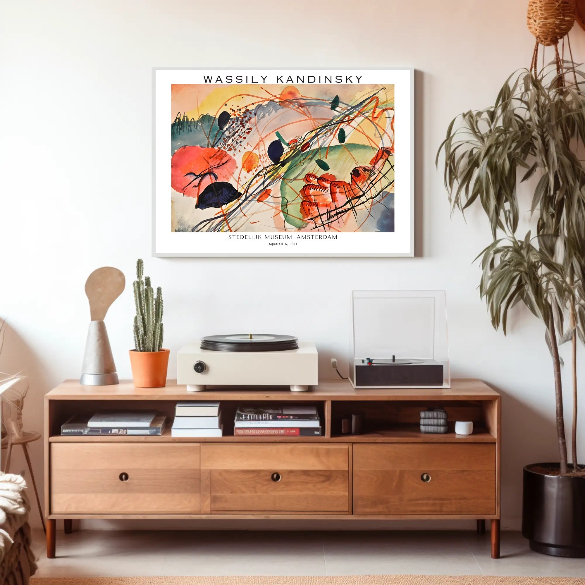 Wassily Kandinsky Aquarell 6 1911 Poster