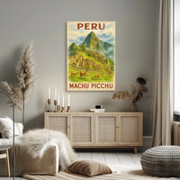 Discover Machu Picchu Poster