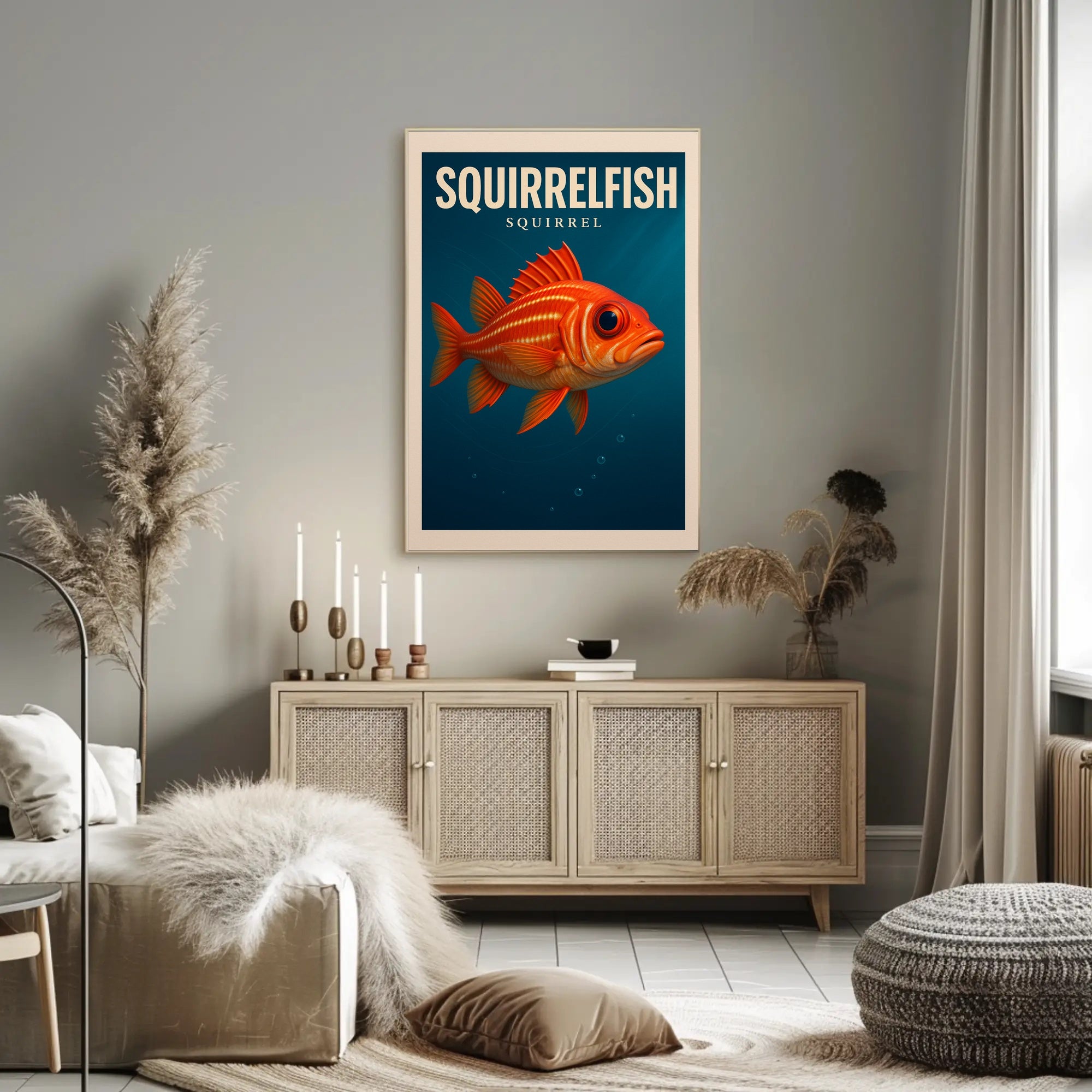 Squirrelfish Spotlight Poster PosterGoat