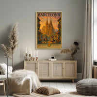 Barcelona The Jewel of Catalonia Poster