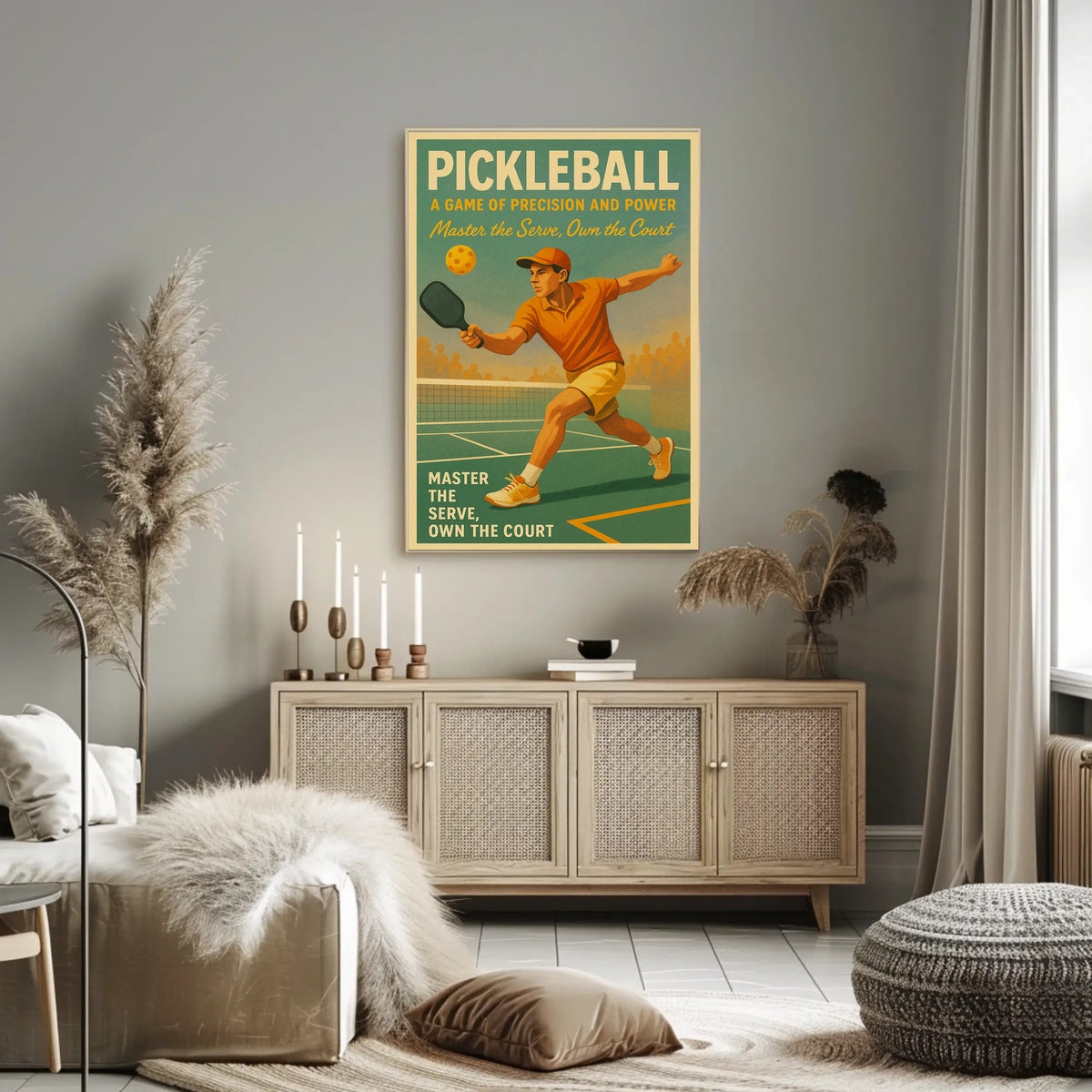 Pickleball Mastery Poster