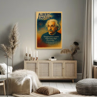 Albert Einstein Theoretical Physicist Visionary Poster