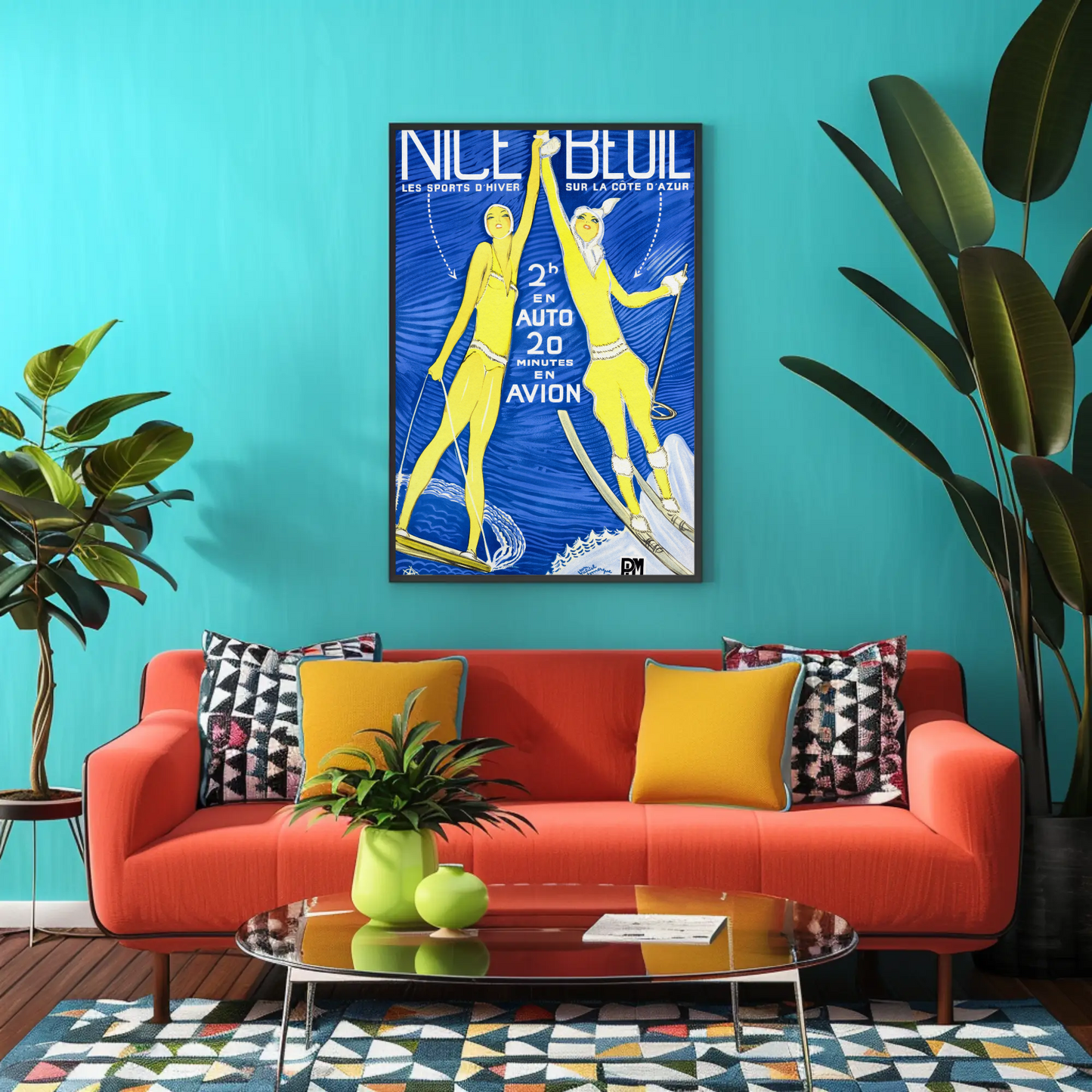 Nice - Beuil Winter Sports Poster