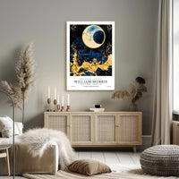 William Morris Cotton Prints Exhibition Poster