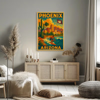 Phoenix, Arizona Adventure Poster