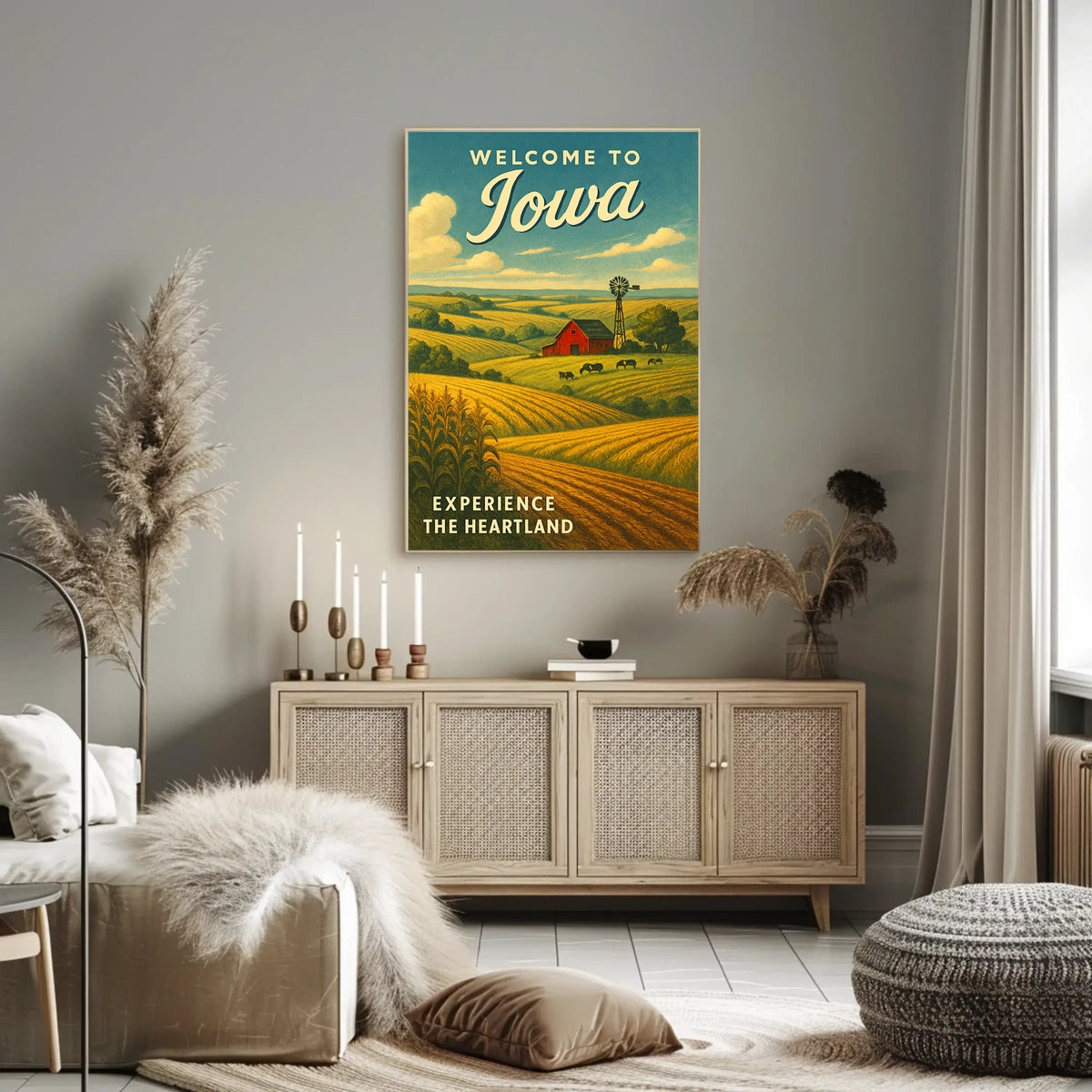 Welcome to Iowa Poster