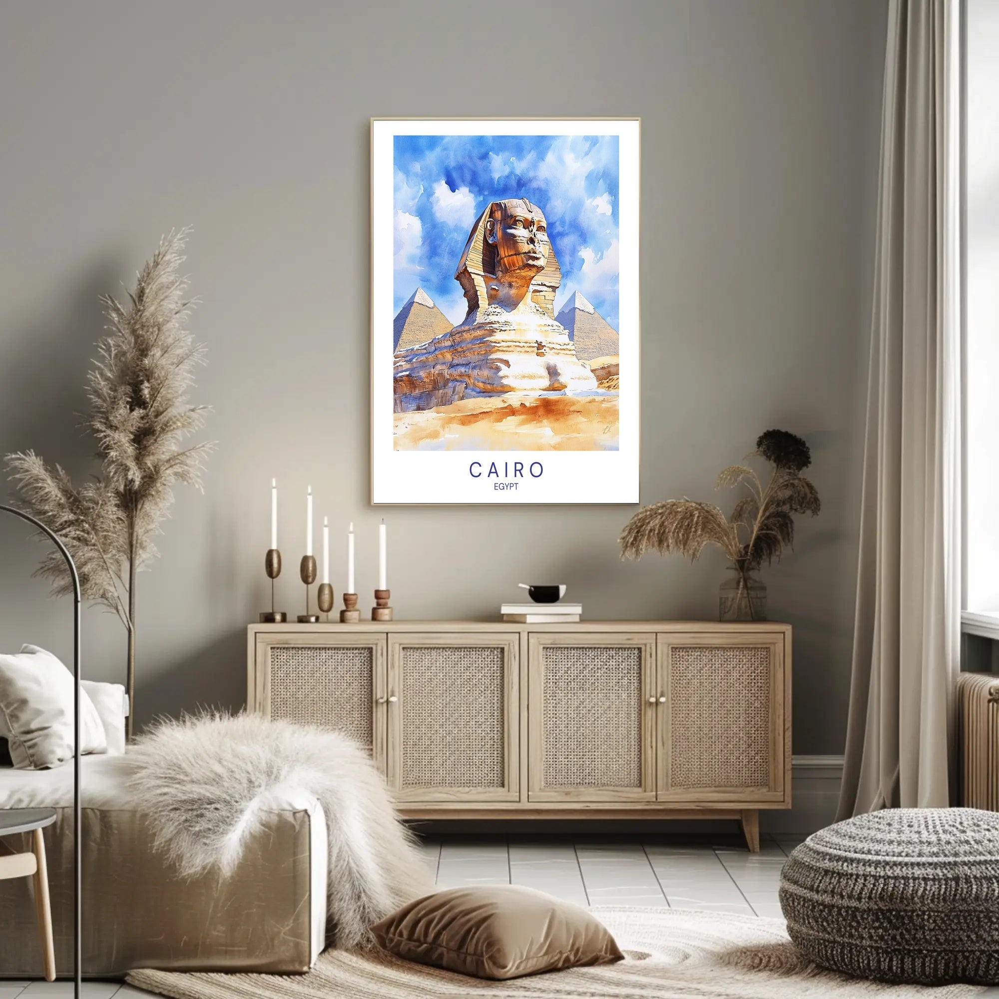 Majestic Cairo Poster PosterGoat