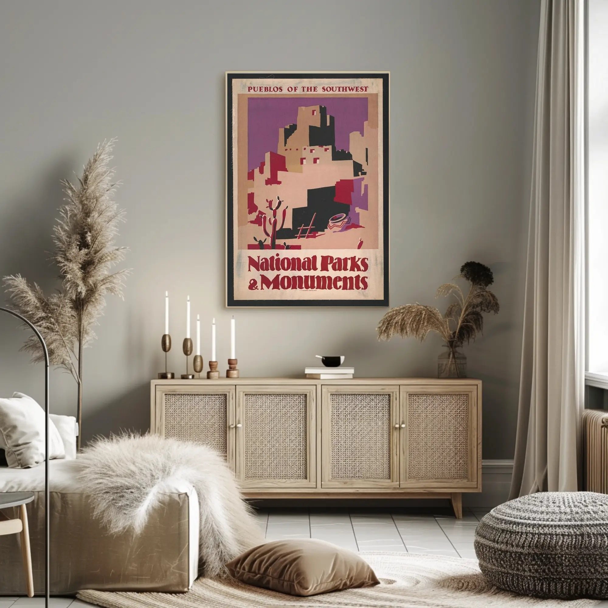 Pueblos of the Southwest Poster PosterGoat