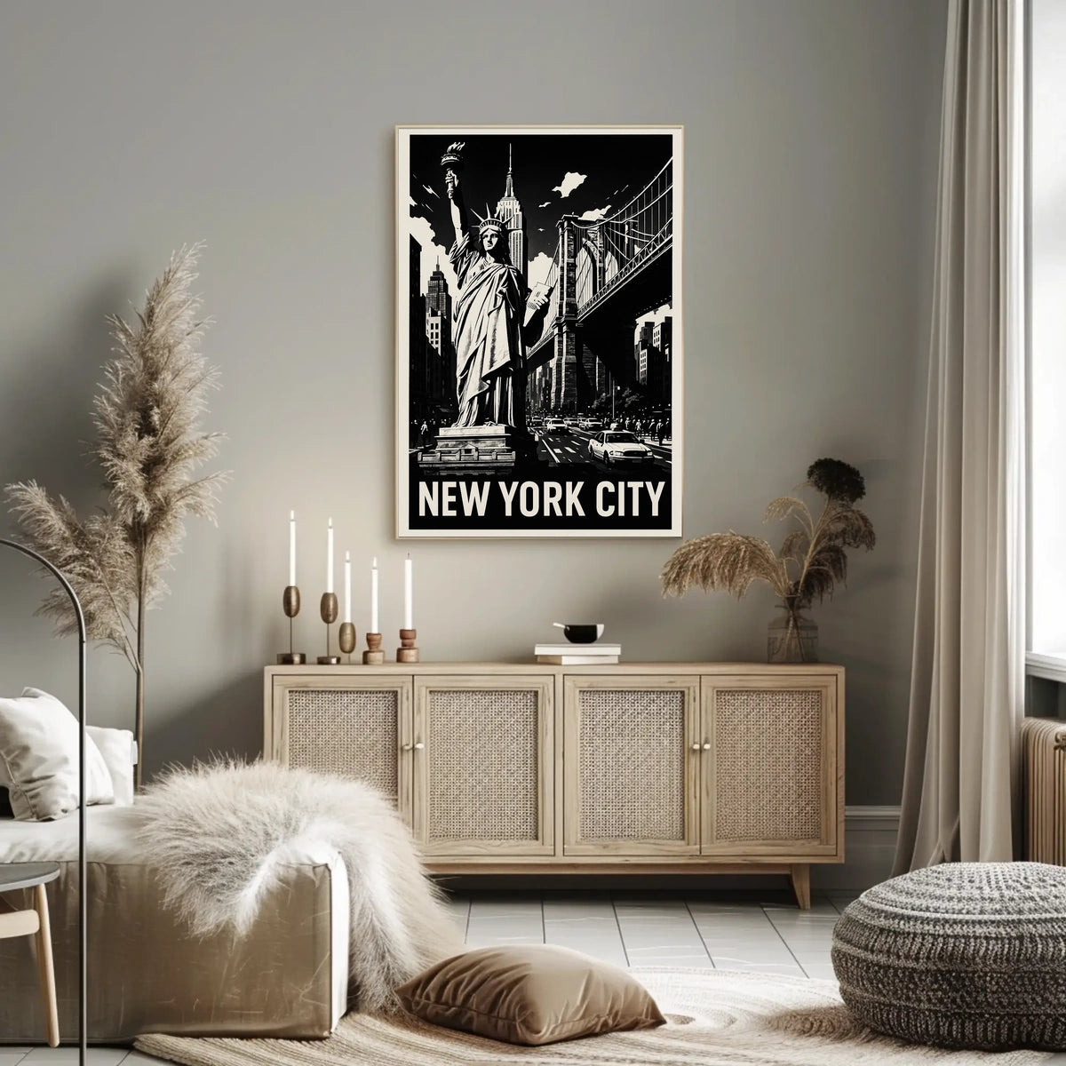 Iconic New York City Poster