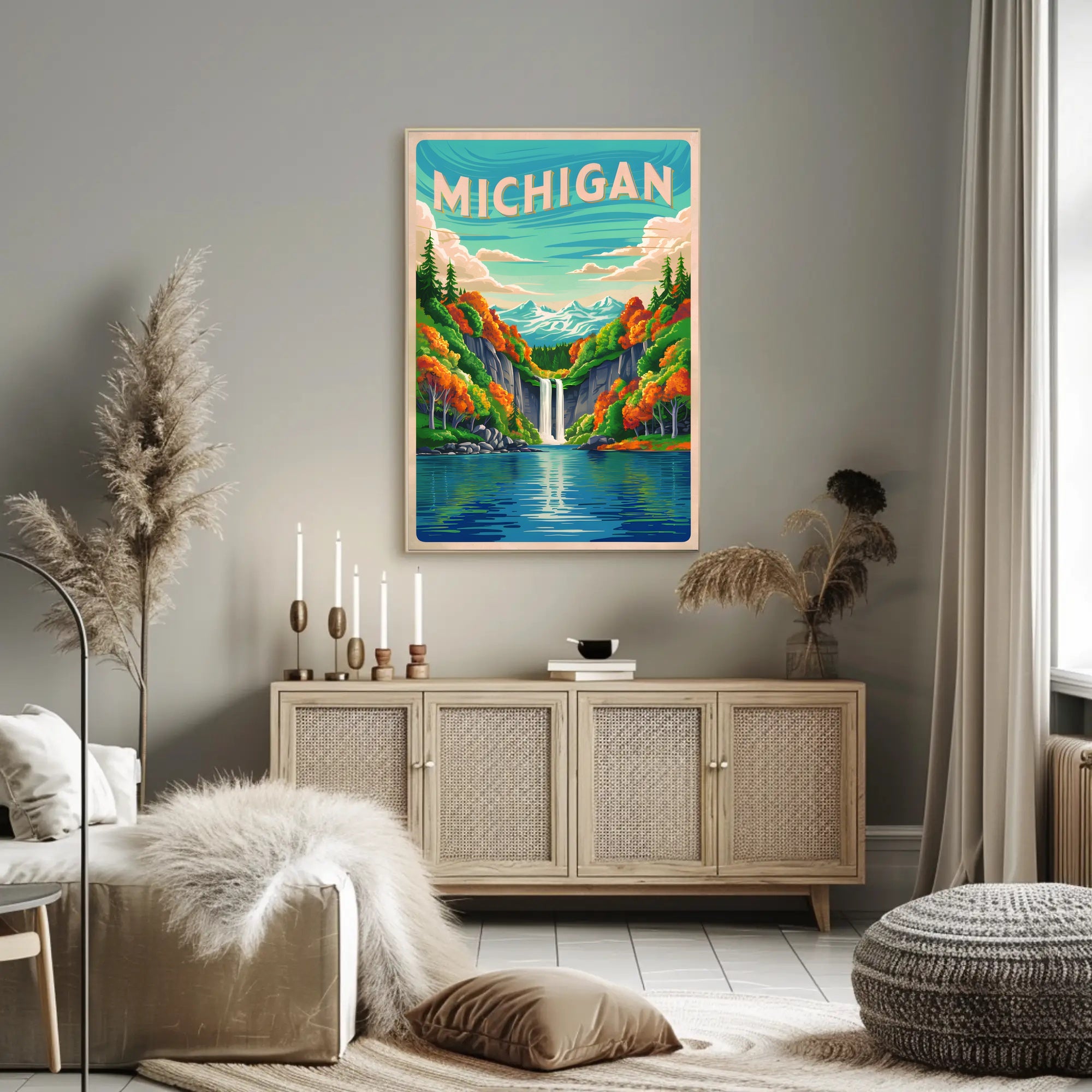 Michigan's Natural Beauty Poster