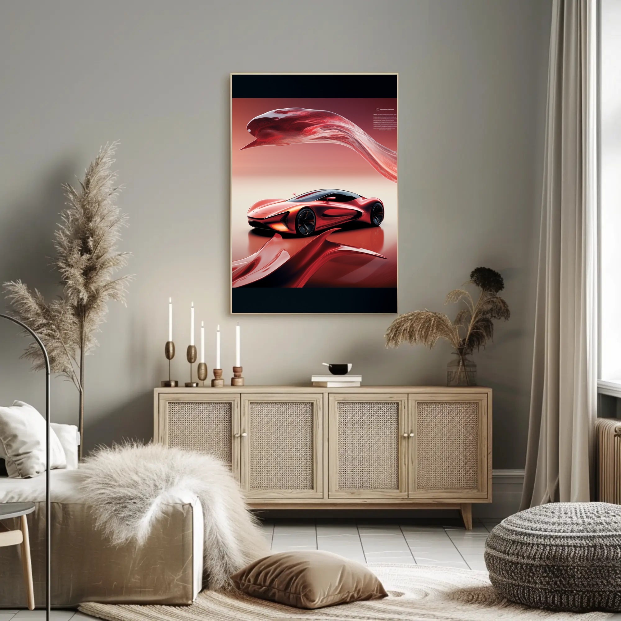 Futuristic Elegance Poster PosterGoat