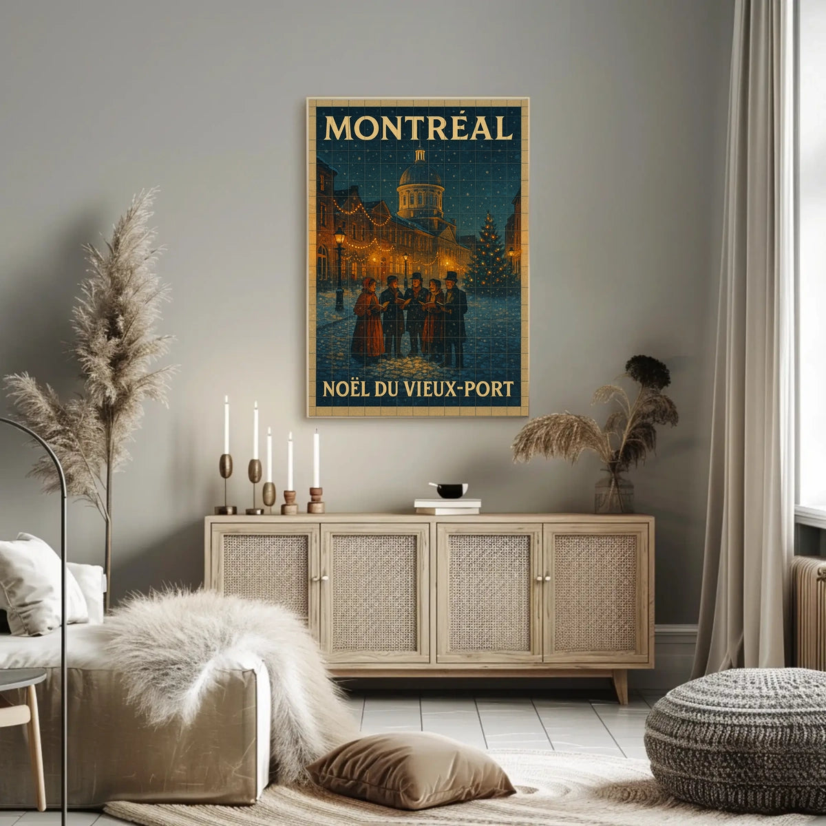 Noël Du Vieux-Port Poster