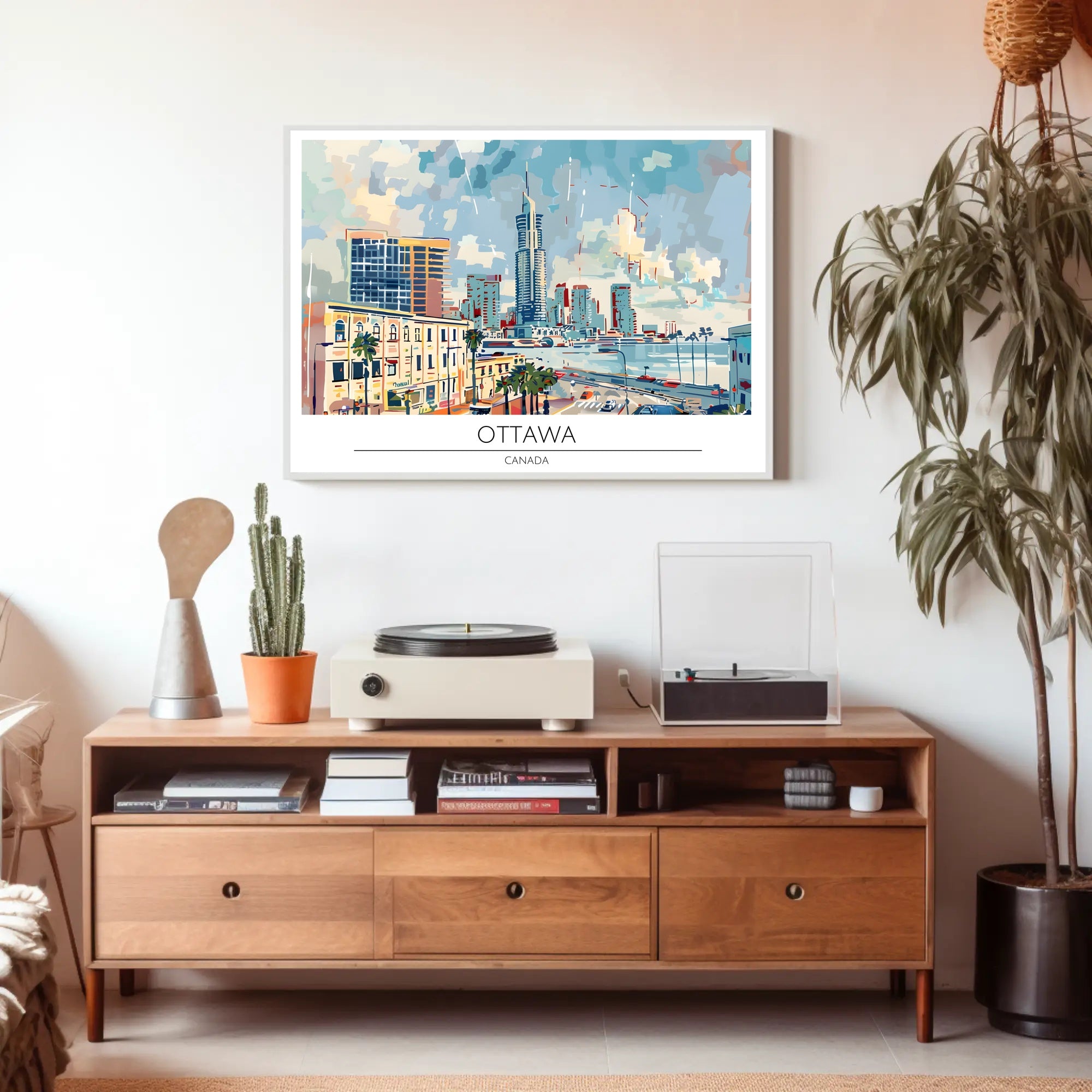 Ottawa Cityscape Poster PosterGoat