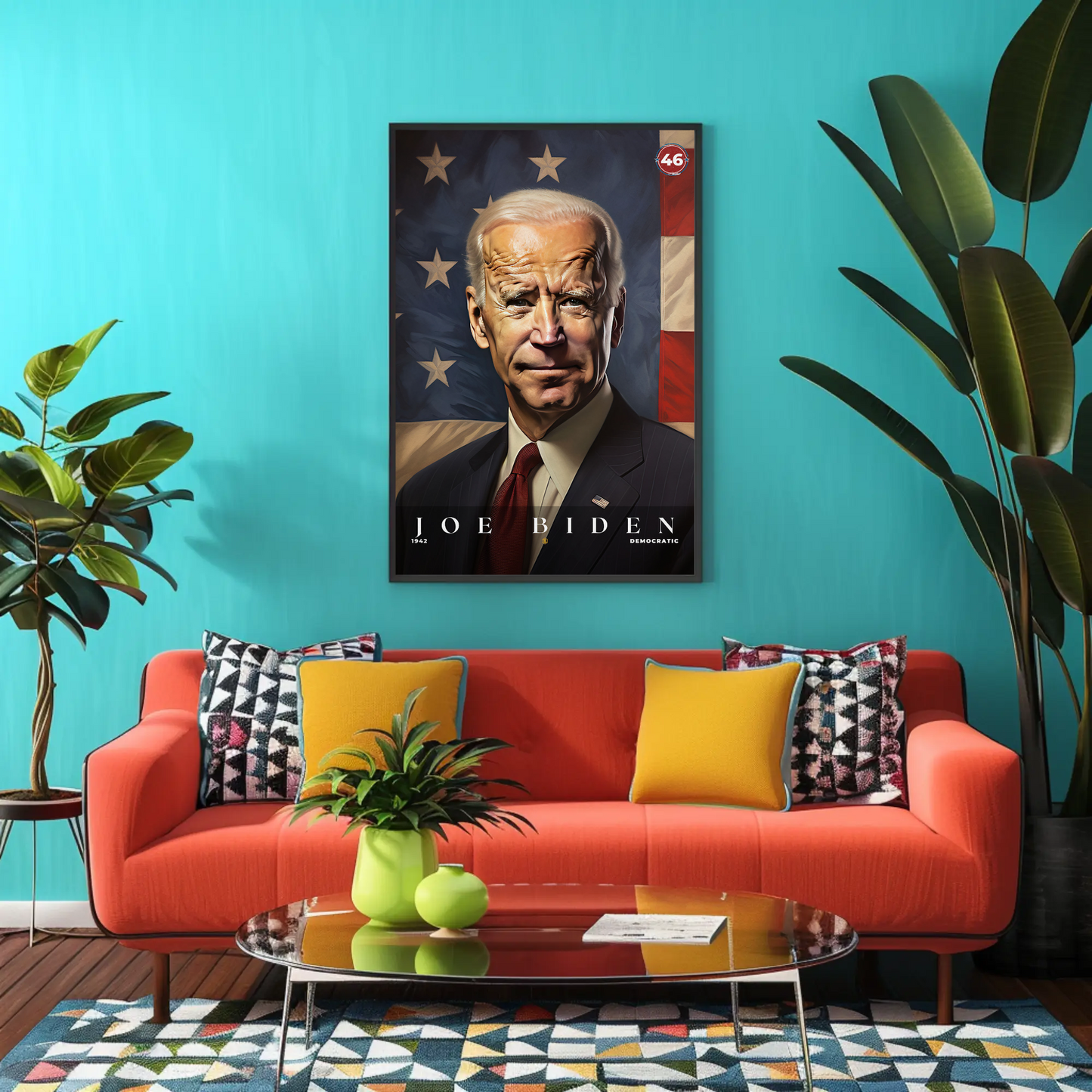 Joe Biden 46th President Of The United States Portrait