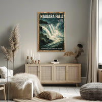 Niagara Falls The Power of Nature Poster PosterGoat