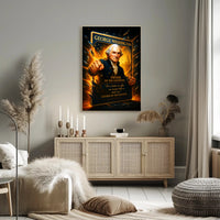 George Washington Father of His Country Poster PosterGoat