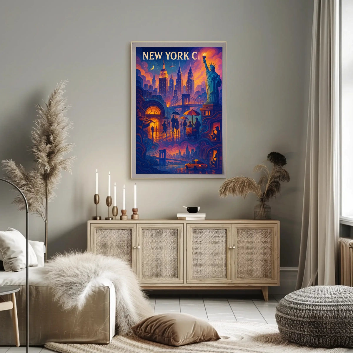 New York City Dreamscape Poster