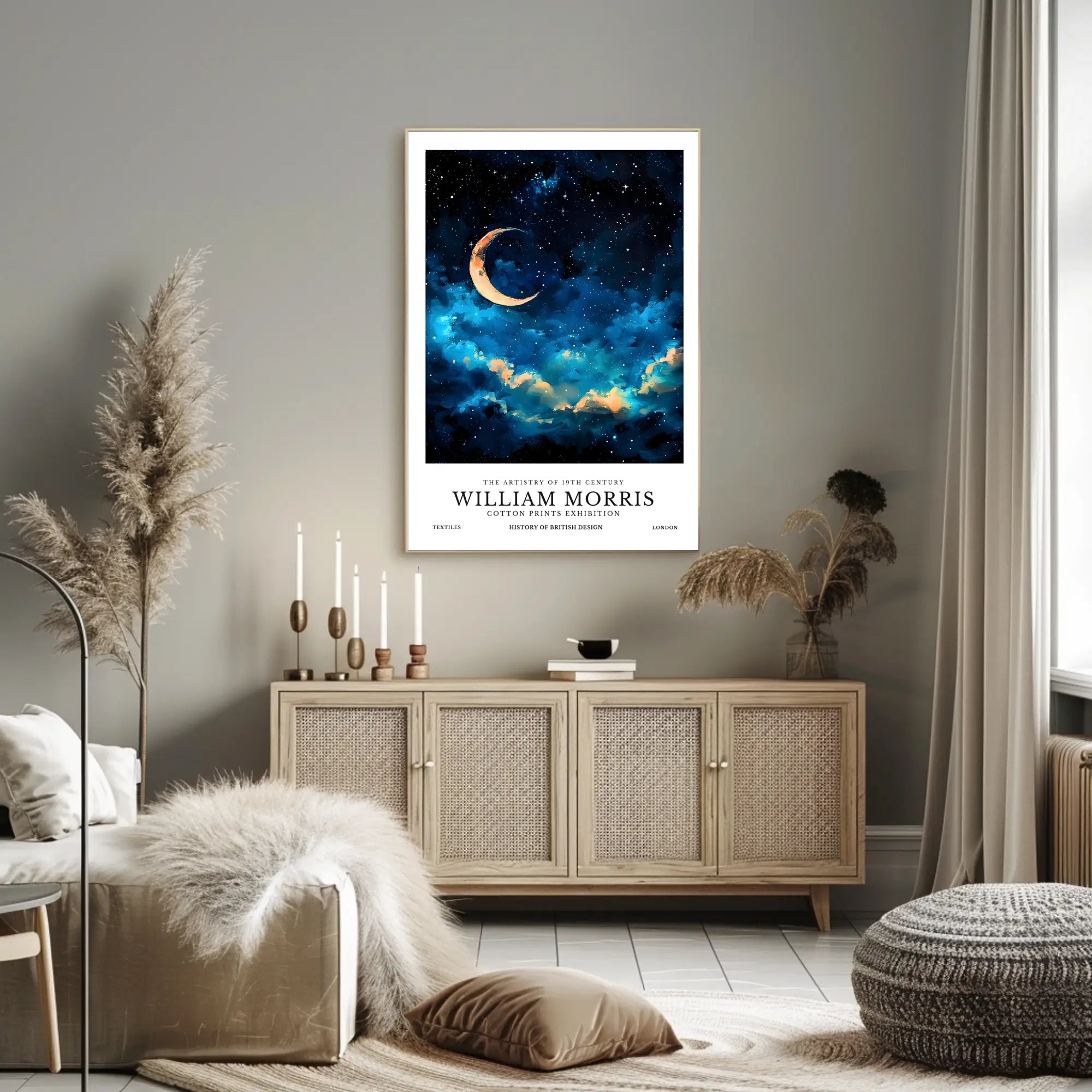 William Morris 19th Century Art Poster