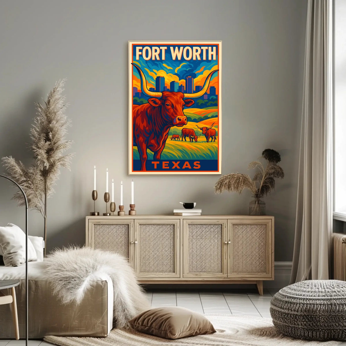 Fort Worth, Texas Poster