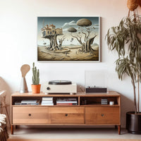 Surreal Fantastical Landscape Artistic Poster