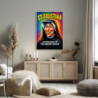 St. Faustina - Tin President of the United States Poster PosterGoat