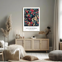 William Morris Cotton Prints Exhibition Poster