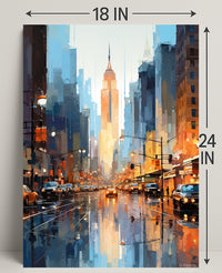 Urban Reflections Poster PosterGoat