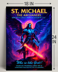 St. Michael the Archangel Poster PosterGoat