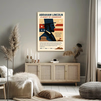 Abraham Lincoln 16th President Poster PosterGoat