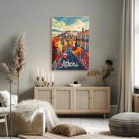 Athens in Autumn Poster