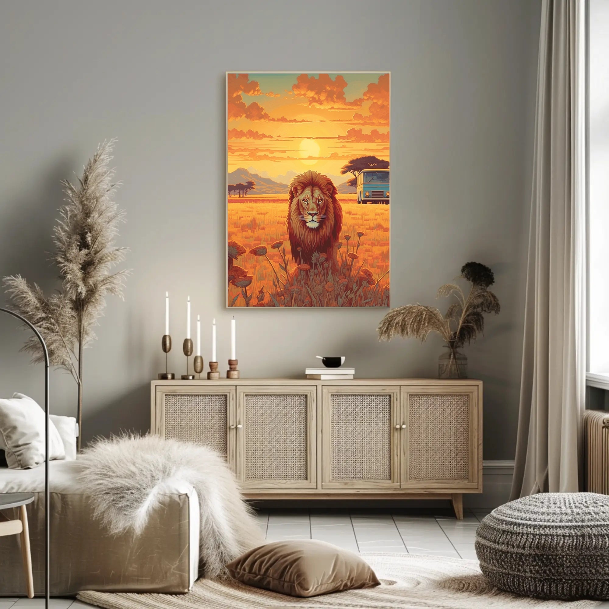 Serengeti Majesty Poster