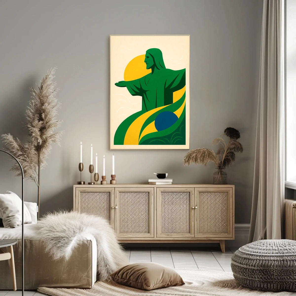 Embrace of Brazil Poster