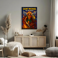 Saint Michael the Archangel Poster PosterGoat
